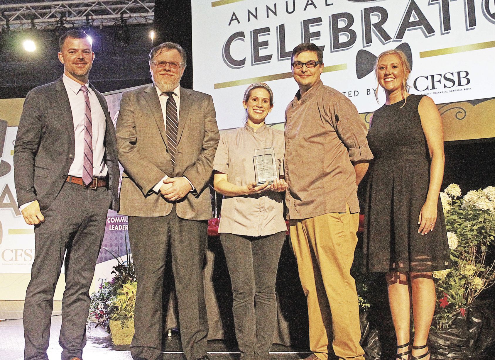 Chamber dinner Emerging Business Artisan